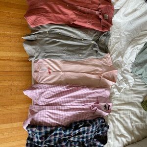 Lot of JCrew/Banana Republic shirts